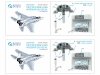 Quinta Studio QDS-48597 F-15A/F-15C Early/F-15J Early 3D-Printed & coloured Interior on decal paper (Hasegawa) (Small version) 1/48